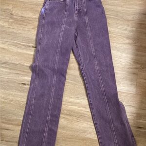 BDG Purple Straight Leg Women's Jeans